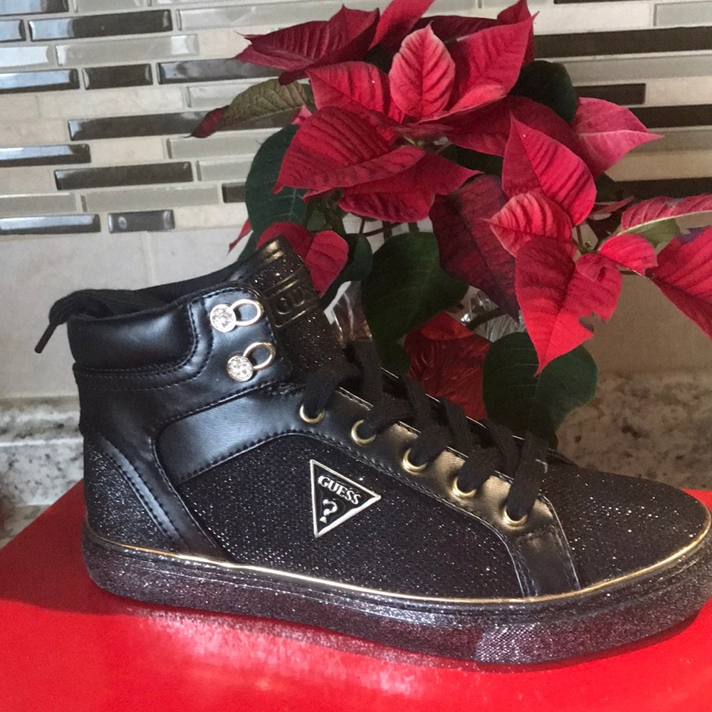Black ankle new sneakers